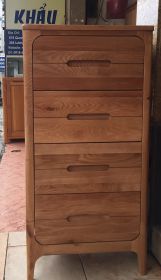 Tủ ngăn kéo gỗ sồi mỹ KT556