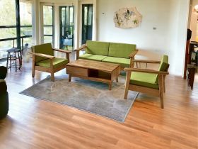 bộ sofa gỗ sồi mỹ KT504